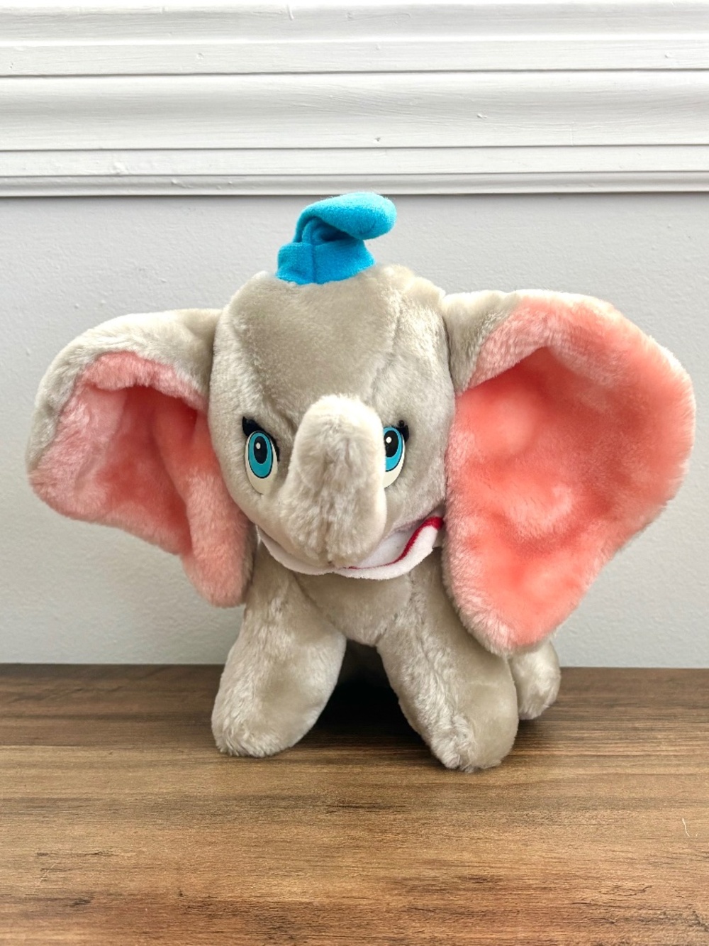 VINTAGE Dumbo Elephant Disneyland Disney World Parks Plush Stuffed Animal 1980's